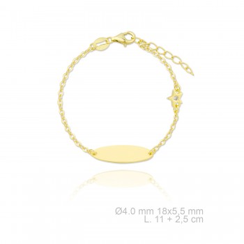 Pulsera de Plata de Ley 