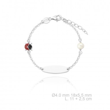 Pulsera de Plata de Ley 