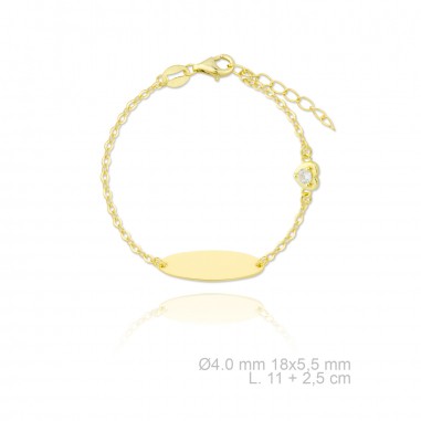 Pulsera de Plata de Ley 