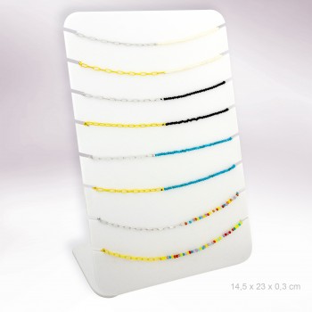Display - 8 necklaces