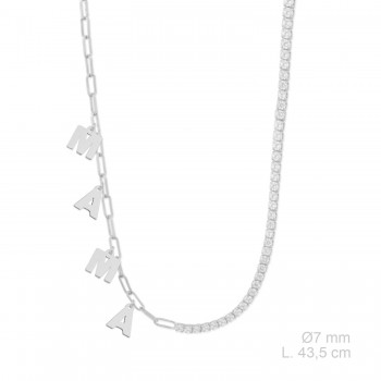 Sautoir en Argent avec...