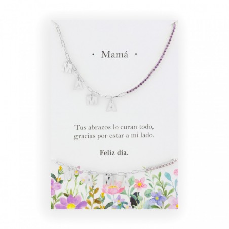 Sautoir en Argent avec oxyde de zirconium