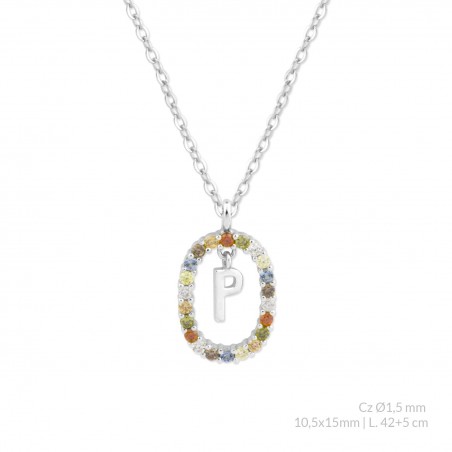 Silver necklace | P