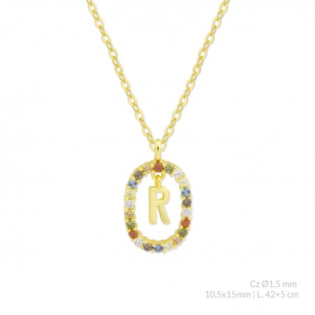 Gargantilha em Prata Esterlina | R