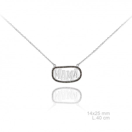 Silver Necklaces with Cubic Zirconium