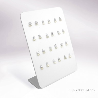 Présentoir - 12 paires de boucles d'oreilles