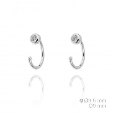 Pendientes Serena Circonita