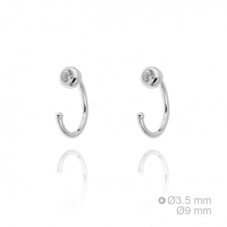 Boucles d'oreilles en Argent