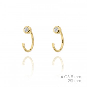 Boucles d'oreilles en Argent