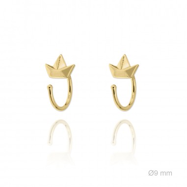 Pendientes Serena Barquito Dorados