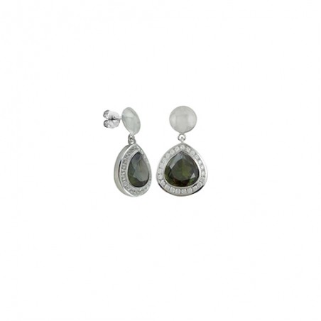 Boucles d'oreilles Zircons