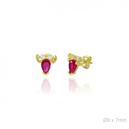 Boucles d'oreilles Zircons