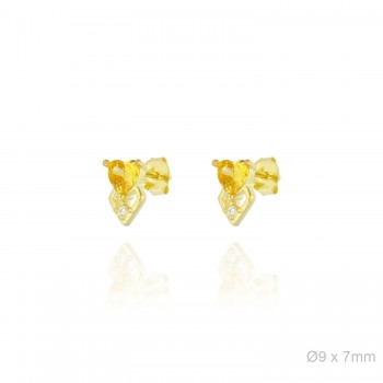 Boucles d'oreilles Zircons
