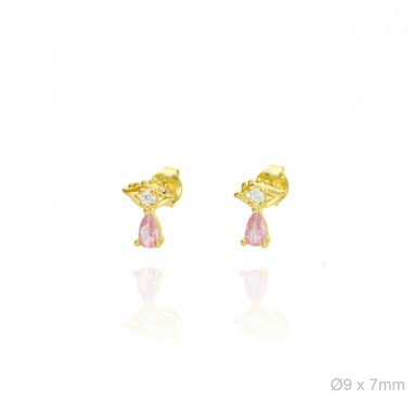 Boucles d'oreilles Zircons