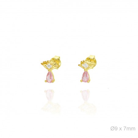 Boucles d'oreilles Zircons
