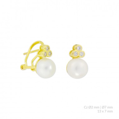 Pendientes de Plata de Ley