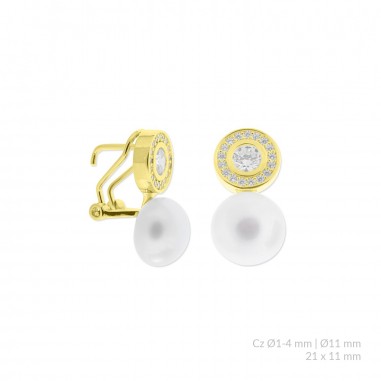 Boucles d'oreilles en Argent