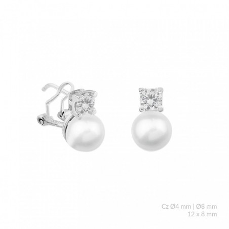 Boucles d'oreilles en Argent