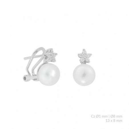 Boucles d'oreilles en Argent