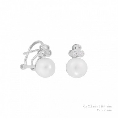 Boucles d'oreilles en Argent