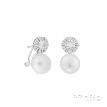 Boucles d'oreilles en Argent