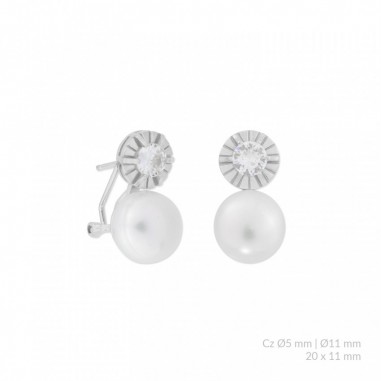 Pendientes de Plata de Ley