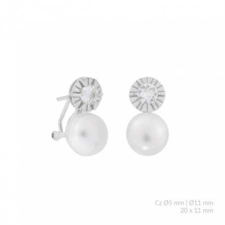 Pendientes de Plata de Ley