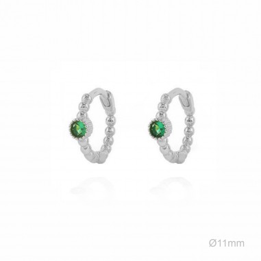 Boucles d'oreilles Zircons