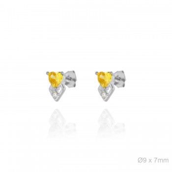 Boucles d'oreilles Zircons