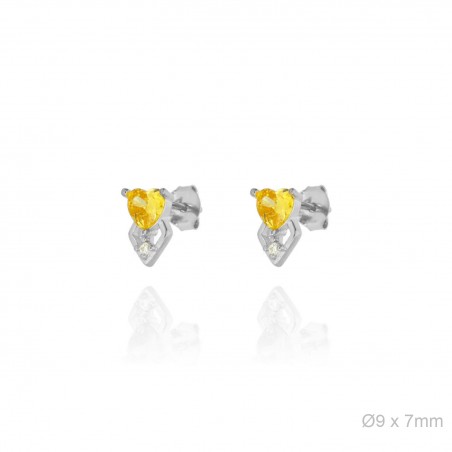 Boucles d'oreilles Zircons