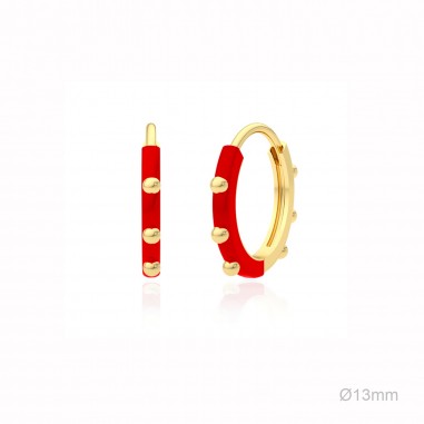 Boucles d'oreilles Argent lisse