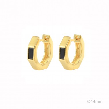 Boucles d'oreilles Zircons