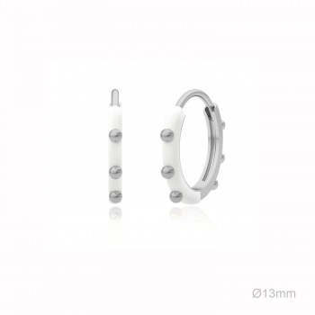 Pendientes Aro Bolitas...