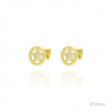 Boucles d'oreilles Zircons