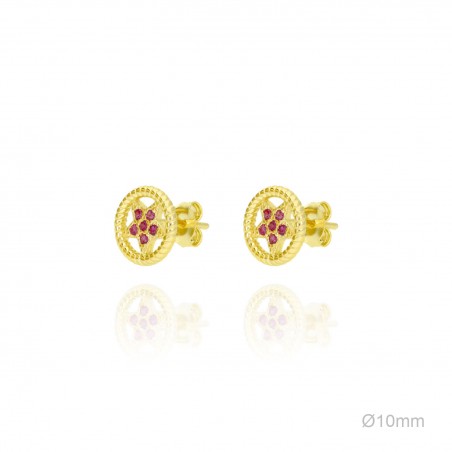Boucles d'oreilles Zircons
