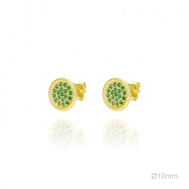 Boucles d'oreilles Zircons