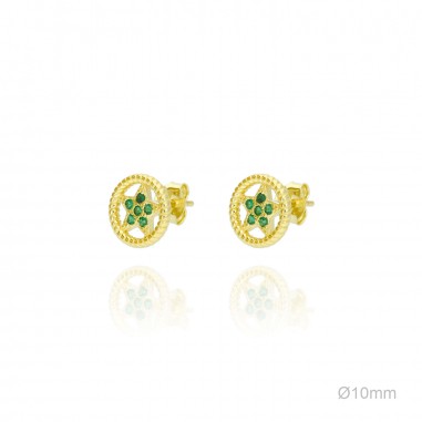 Boucles d'oreilles Zircons