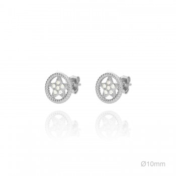 Pendientes Estrella Bisel...