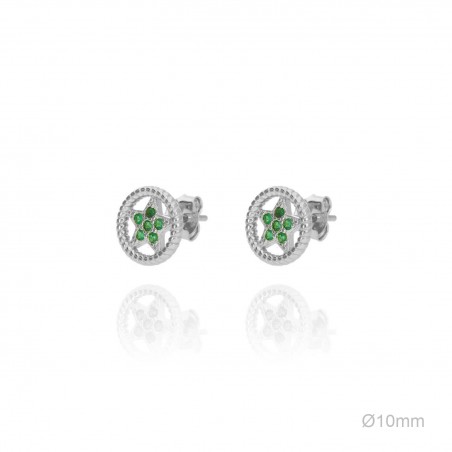 Boucles d'oreilles Zircons