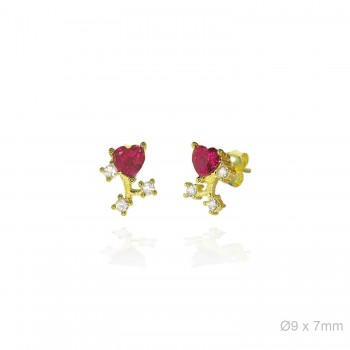 Boucles d'oreilles Zircons