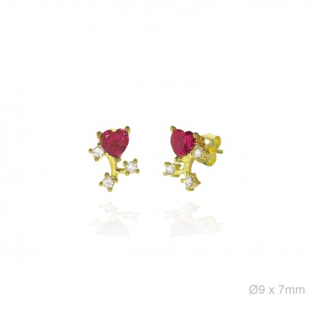 Boucles d'oreilles Zircons