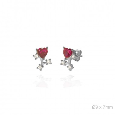 Boucles d'oreilles Zircons