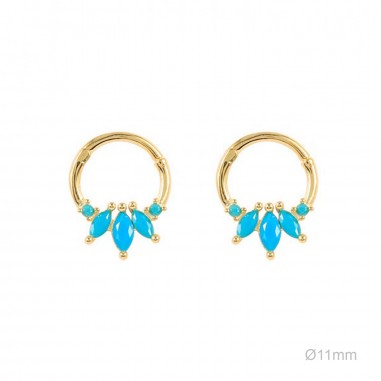 Boucles d'oreilles Zircons