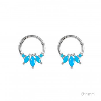 Boucles d'oreilles Zircons