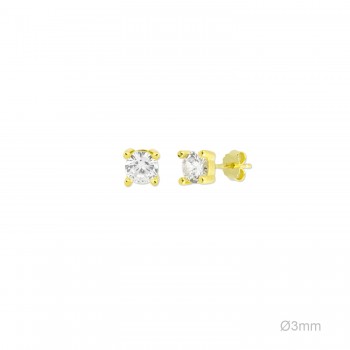 Boucles d'oreilles Zircons