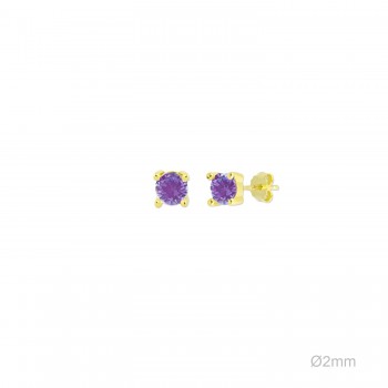 Boucles d'oreilles Zircons