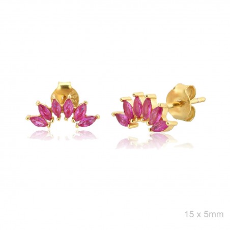 Boucles d'oreilles Zircons