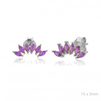 Boucles d'oreilles Zircons