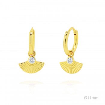 Pendientes Aro Dorado...