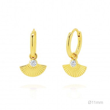 Boucles d'oreilles Zircons